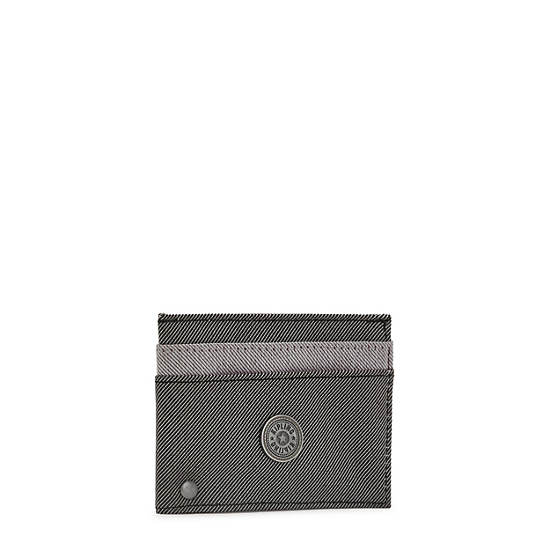 Sacs Kipling Jonas Card Case Grise Noir | FR 1072KO